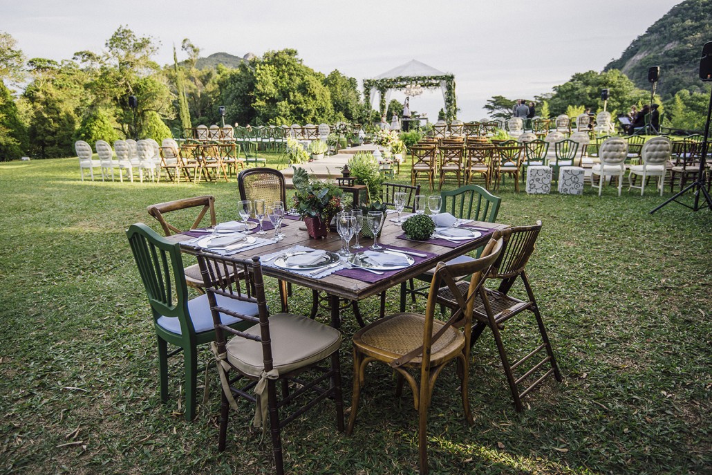 Casamento – Iate Clube da Urca – Decoração Cetim – Lona Cristal